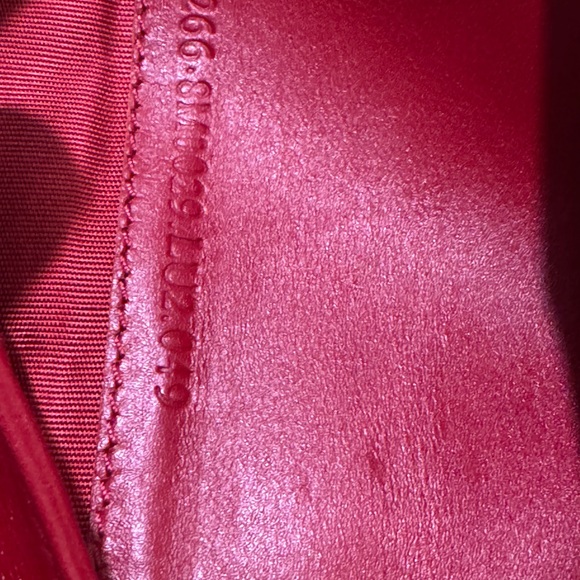 Fendi Red and Cream Monogram Wallet - Picture 10 of 13